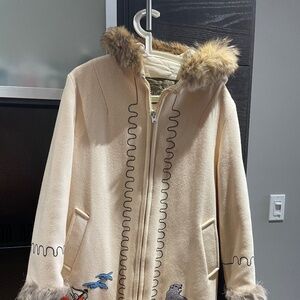 Northern Sun and spring jacket cover wool inuit parka